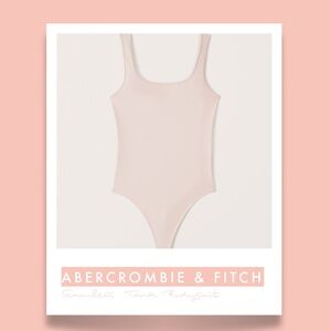 ABERCROMBIE & FITCH - Seamless Fabric Tank Bodysuit - NWT